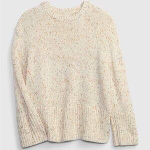 GAP Cream Confetti Women's Crew Neck Sweater